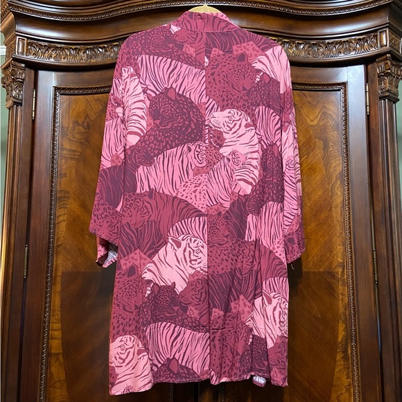 G by Giuliano Woven Printed Kimono NWOT - Picture 6 of 15